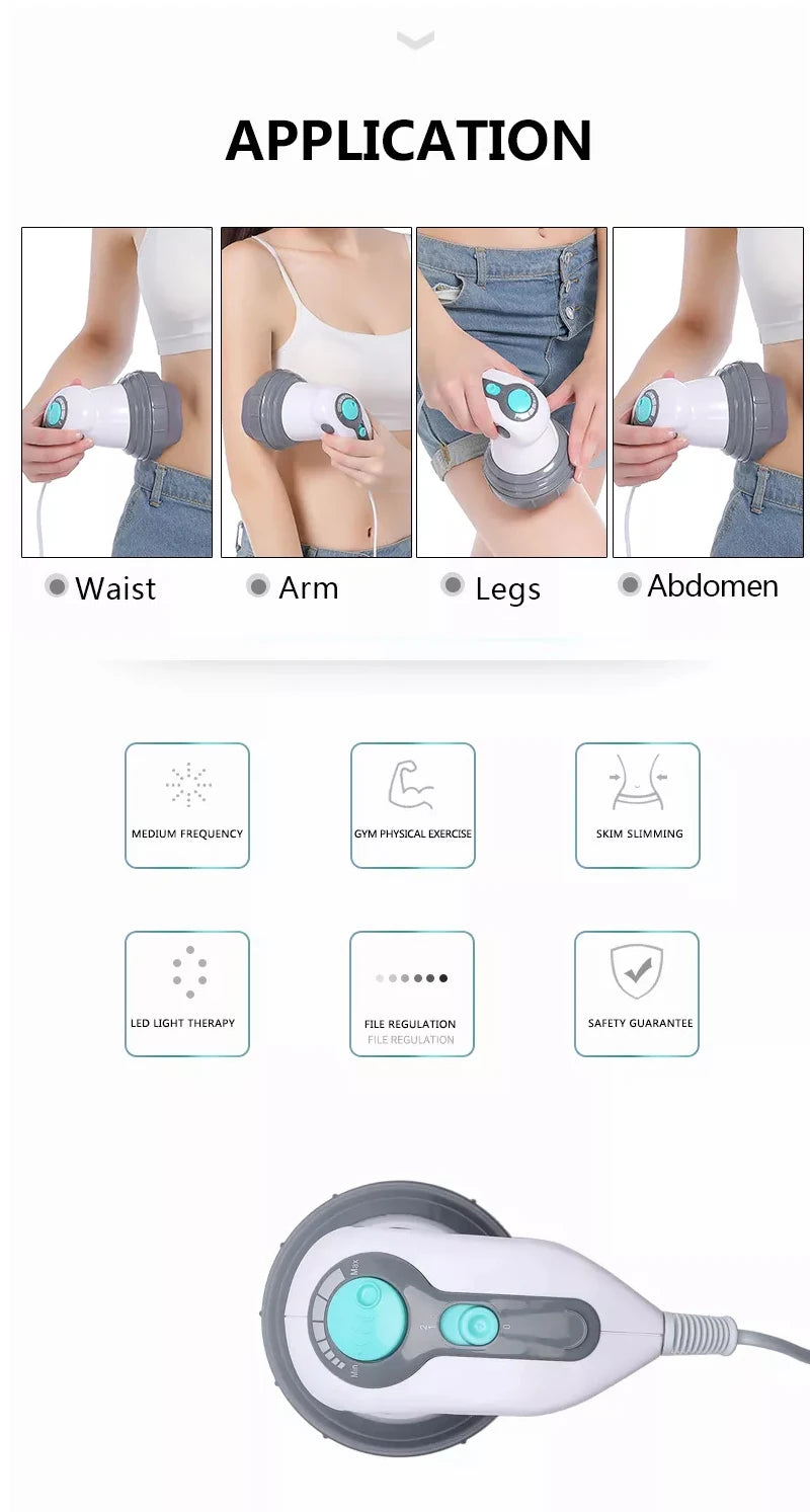 Portable Electric Body Sculpting Massager Full Body Relaxation