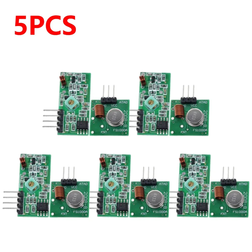 Transmitter Receiver Module 315/433MHz RF Wireless Remote