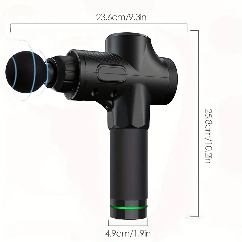 30 Speed Deep Tissue Massage Gun – Percussion Muscle Massager for Full Body