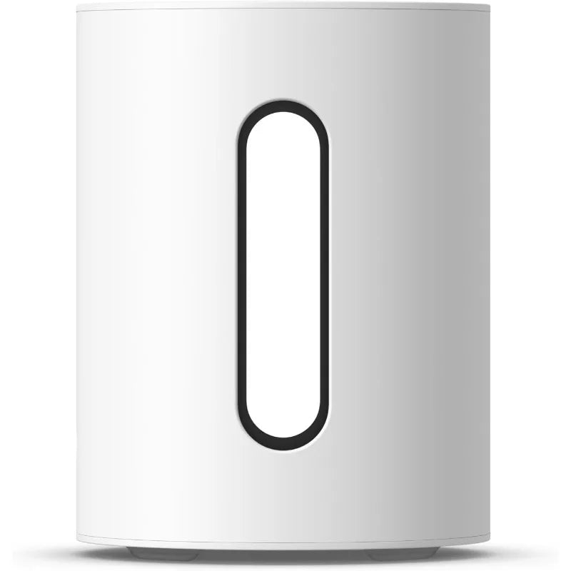 Compact Wireless Subwoofer Speakers Sub Mini - White