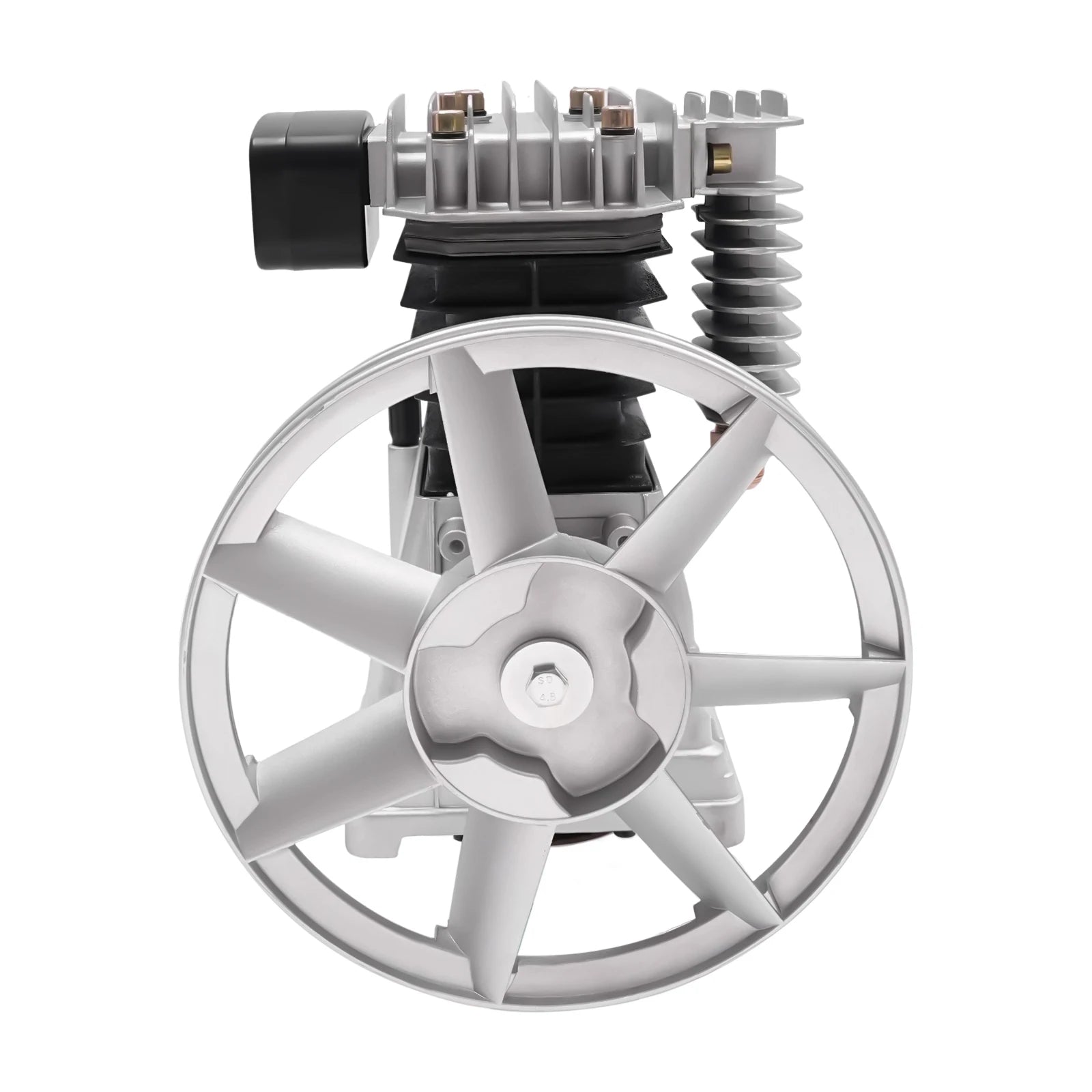 Air Compressor Pump Head Air Compressor Head with 2 Cylinders 960RPM 3HP