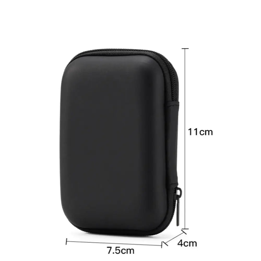 Travel Storage Bag Charging Case For Earphone