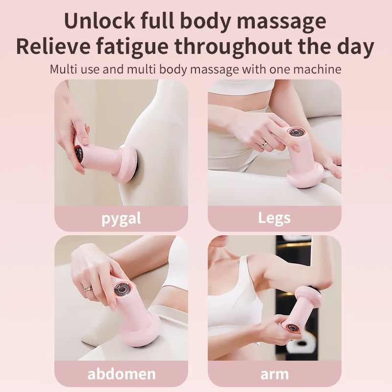 Cordless Electric Body Sculpting Massager – Handheld Cellulite & Muscle Relief Device