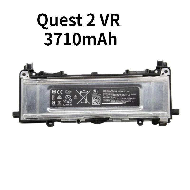 Meta Quest 2 VR Helmet 3710mAh Lithium Battery Repair and Replacement