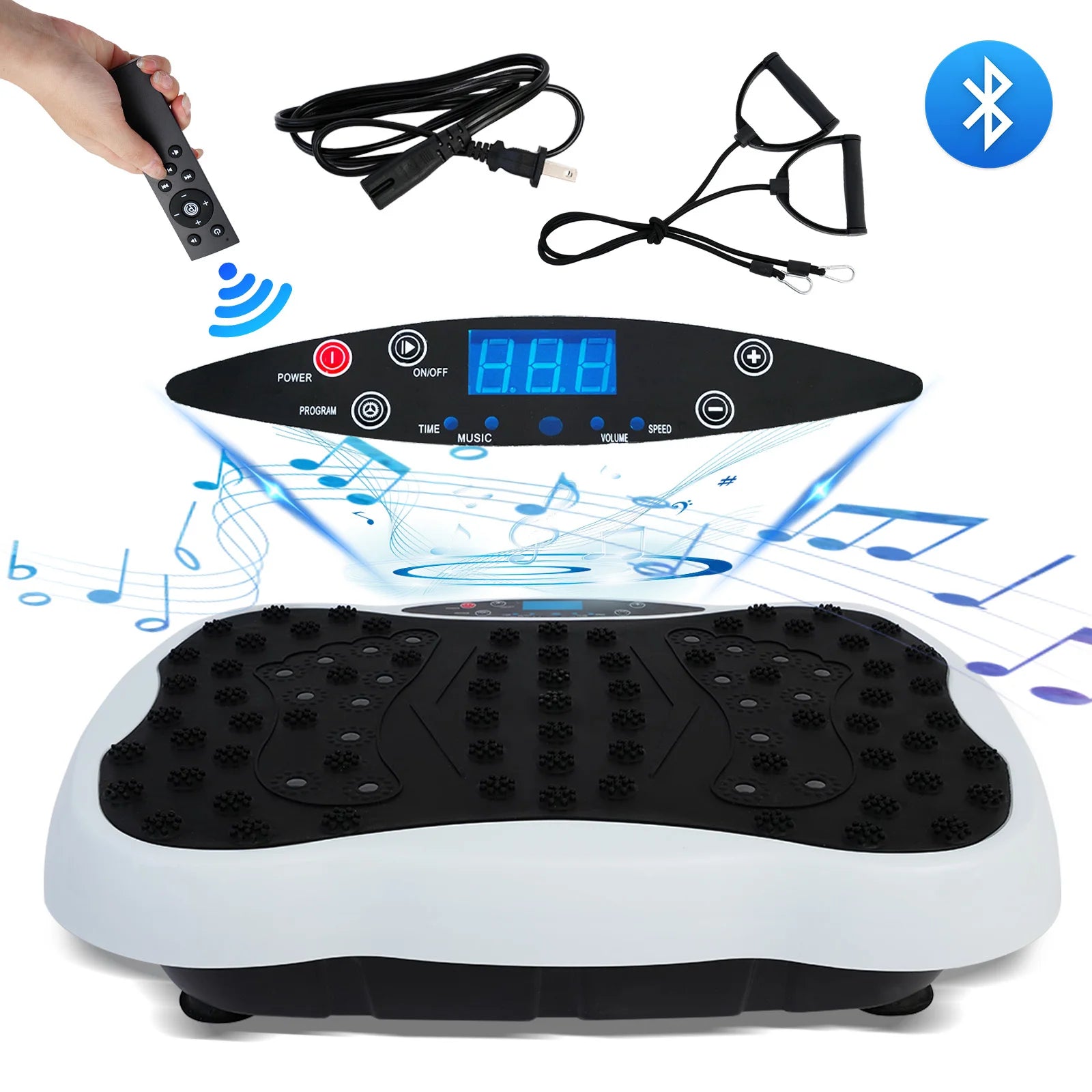 Full-Body Vibration Plate Exercise Machine Equipment Workout 330lbs