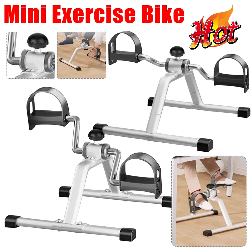 Mini Pedal Exerciser Exercise Bike Indoor Under Desk Bike