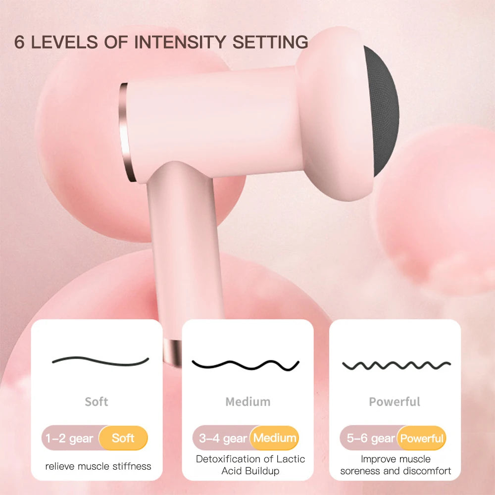 Electric Massage Hammer Deep Tissue Percussion Vibrator