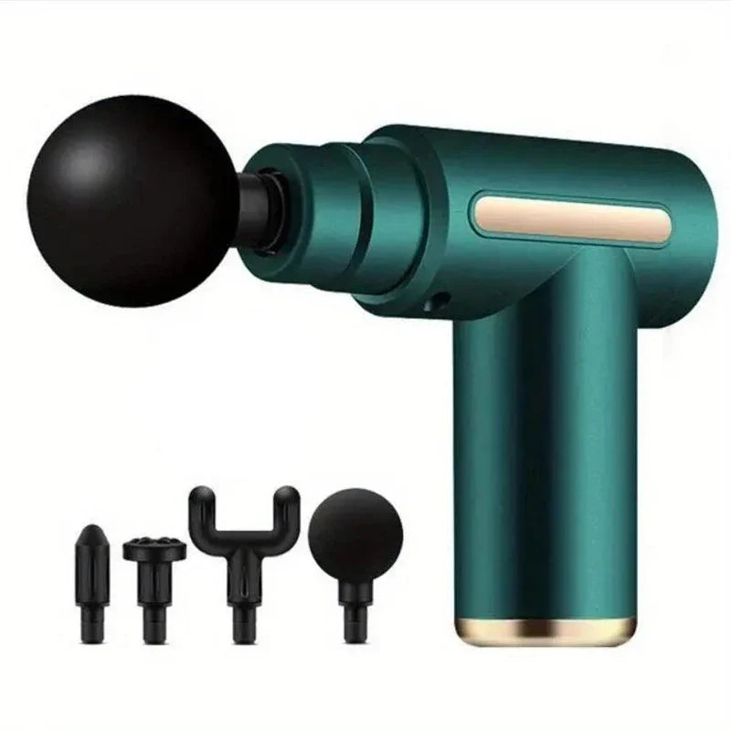 Multifunctional fascia gun massager instrument portable muscle massage