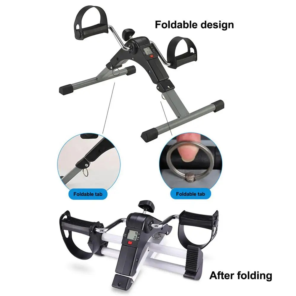 Exercise Bike Adjustable Resistance With LCD Fitness Equipment