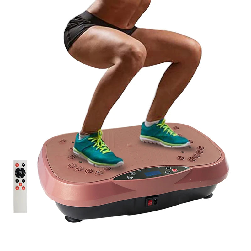 Vibration Plate Exercise Machine Whole Body Workout Vibration Fitness Platform Home Training Equipment for Weight Loss Toning