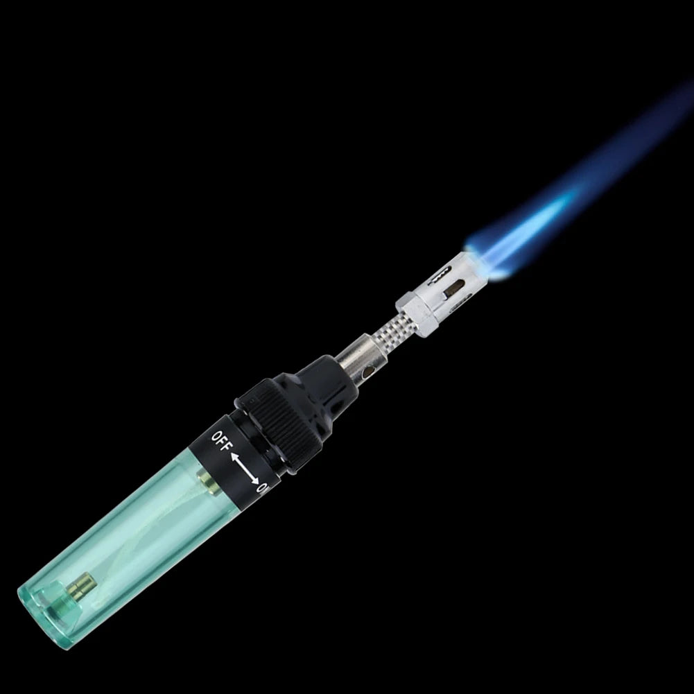 Cordless Butane Soldering Iron Kit Adjustable Flame MT-100 14 in 1