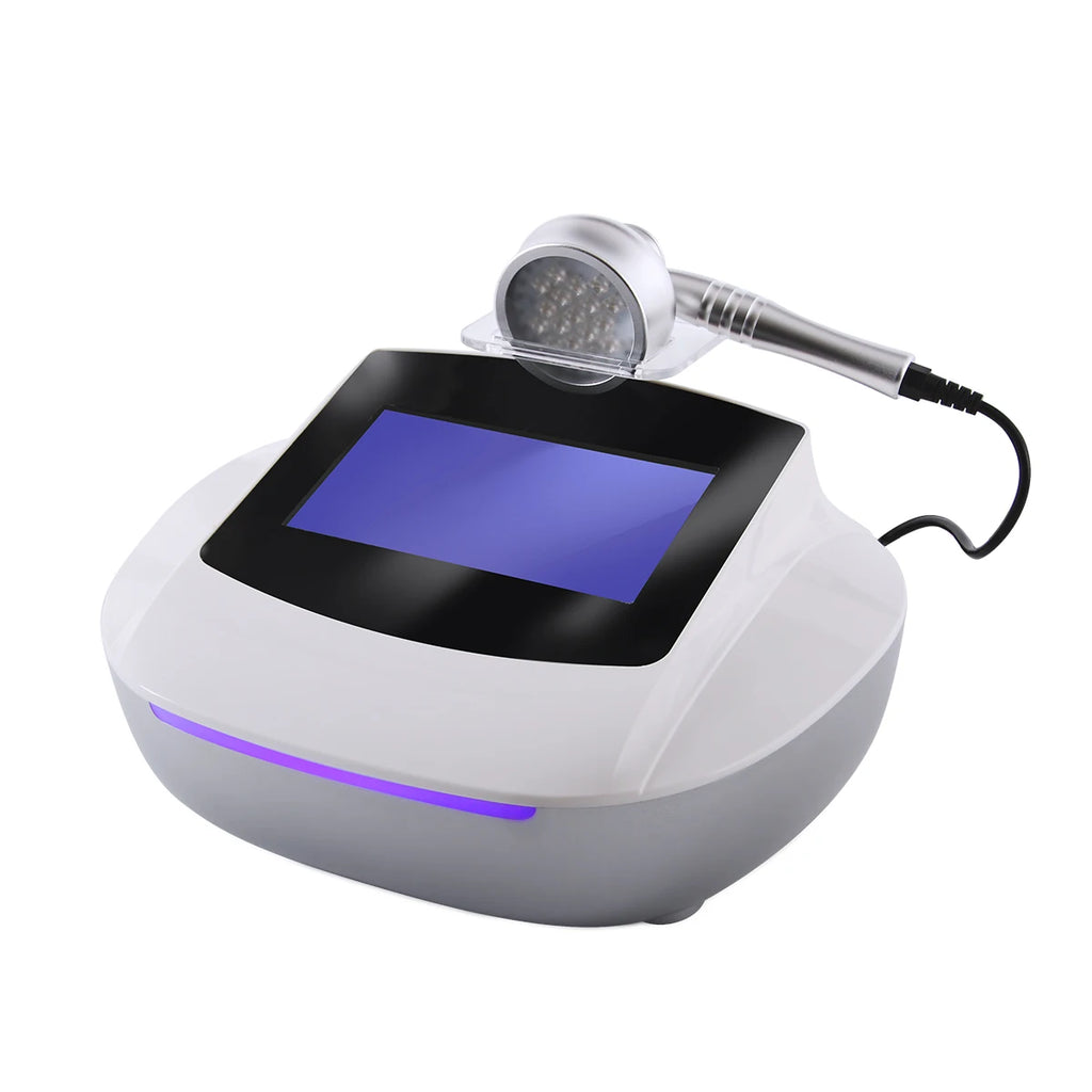 Electric Light Wave Vacuum Beauty Device with LED Panel for Body Care Skin
