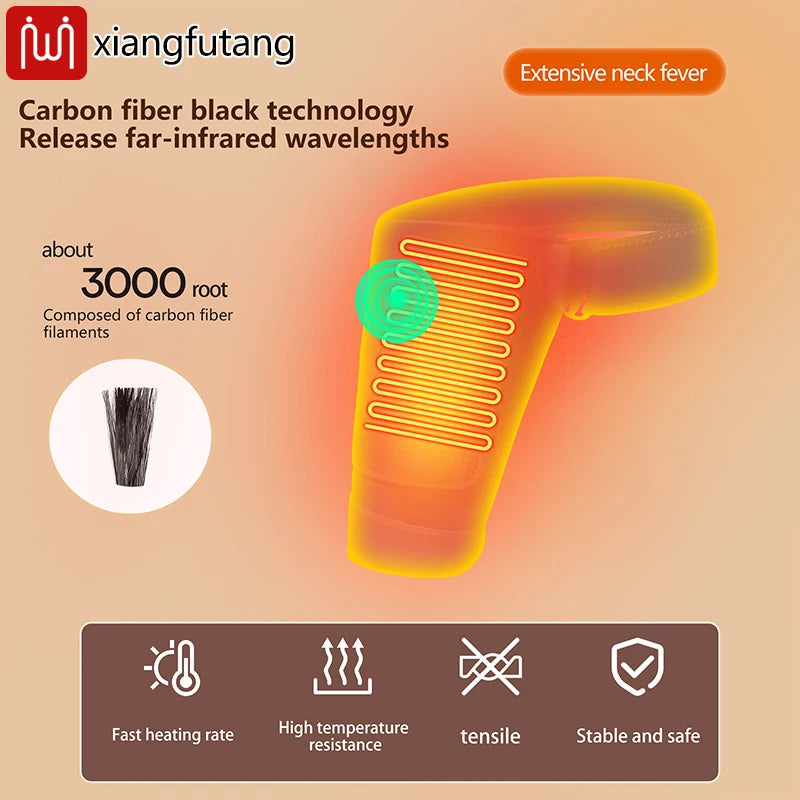 Hip Thigh Massager - 3-Gear Heat & Vibration, Relieves Muscle Soreness