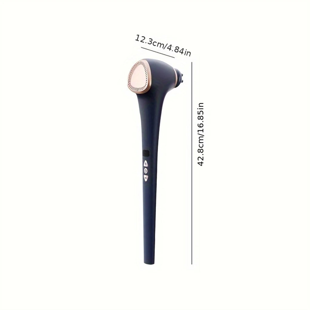 Handheld back massager, suitable for shoulder, foot, leg, calf, and body massagers, rechargeable, electric massager, men's and w