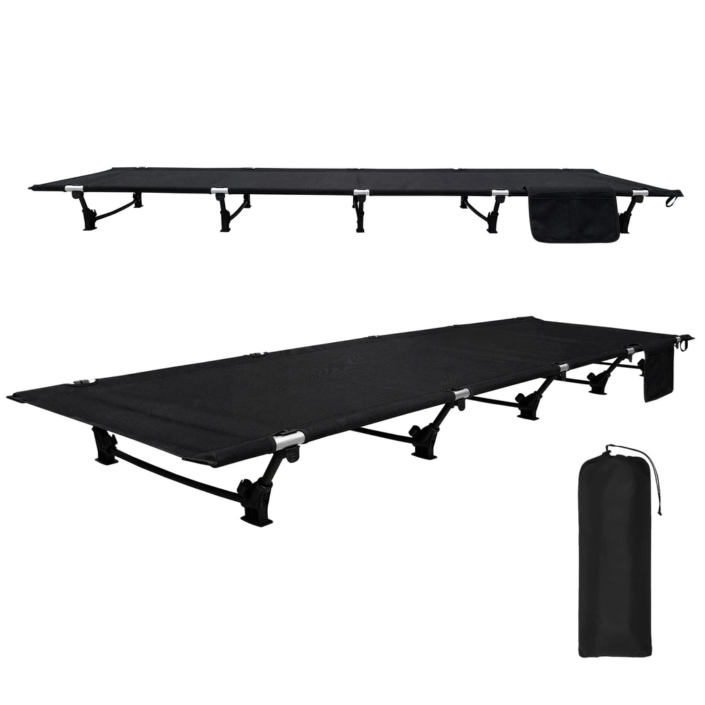 Camping Cot Portable Folding Bed Outdoor Ultralight Compact Tent Bed for Camping Travel Backpacking Hiking Sleeping Cot