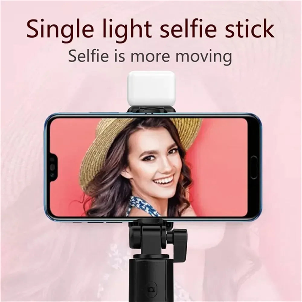 Cell Phone Selfie Stick Tripod Bluetooth Remote Wireless Selfi Stick Phone HolderStand
