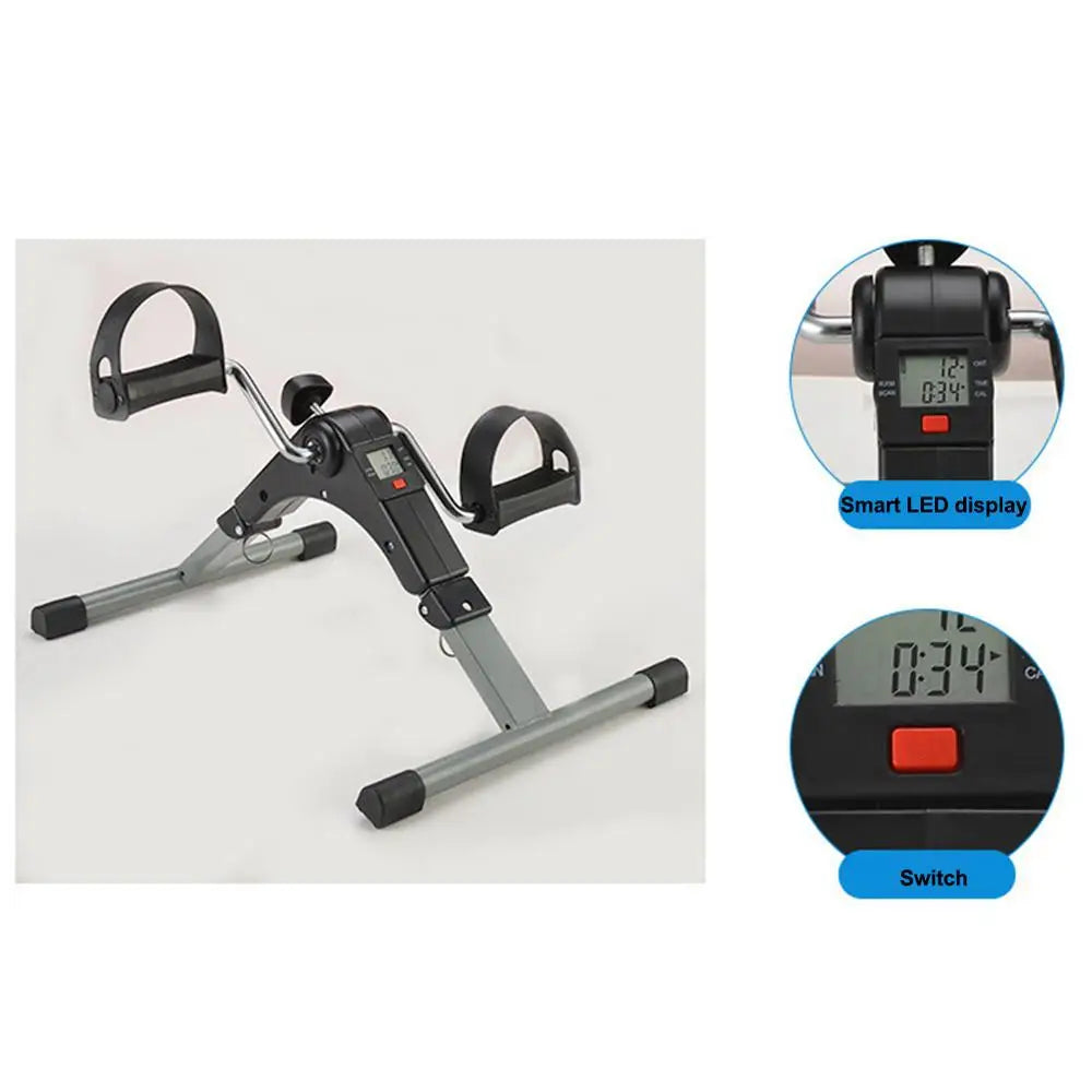 Exercise Bike Adjustable Resistance With LCD Fitness Equipment