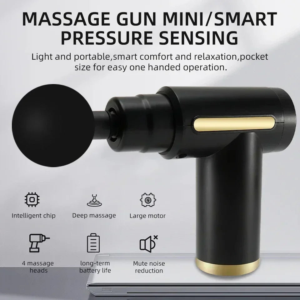 Massage Gun Device Multifunctional relaxation electric vibrating fascia gun