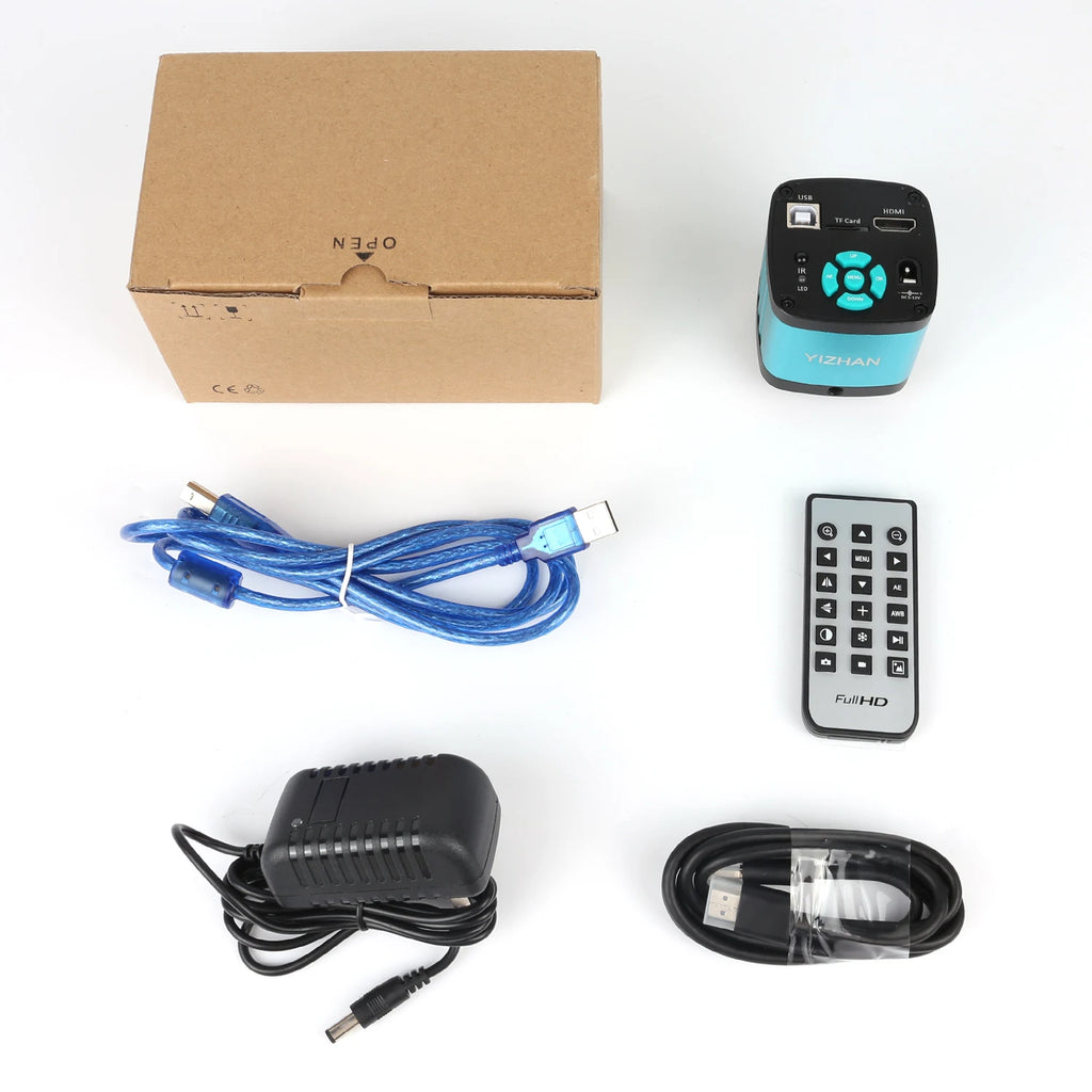 Digital Microscope for Electronics 4K 1080P HD Industrial Cameras 60MP 48MP 130X Lens C-mount