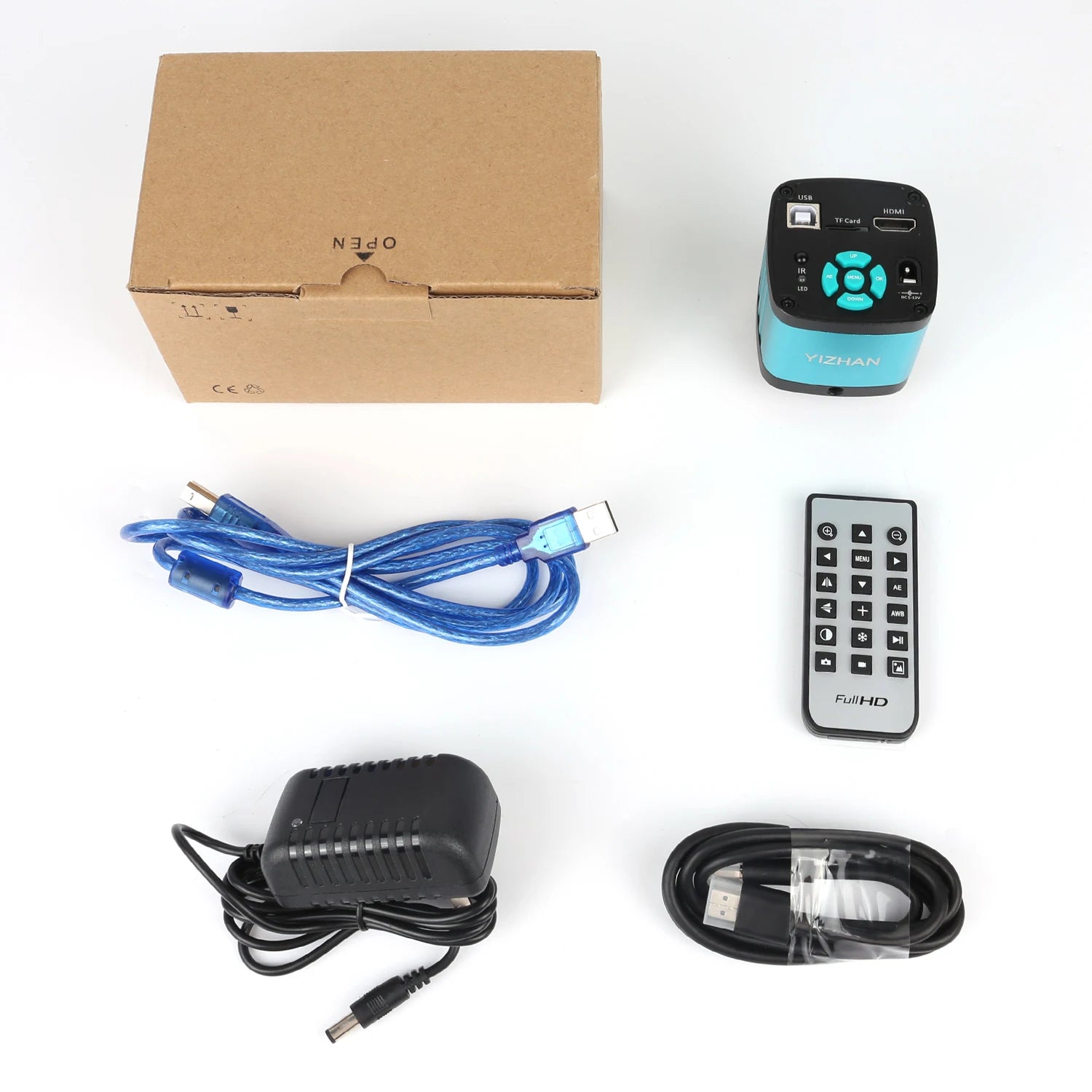 Digital Microscope for Electronics 4K 1080P HD Industrial Cameras 60MP 48MP 130X Lens C-mount