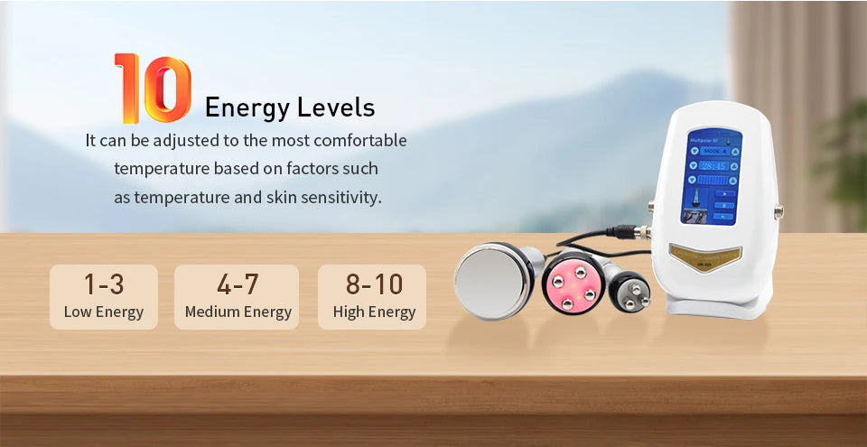 RF Body Massager Machine 3-in-1 40K