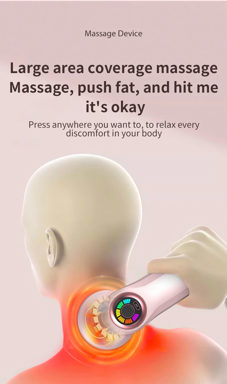Cordless Electric Body Sculpting Massager – Handheld Cellulite & Muscle Relief Device