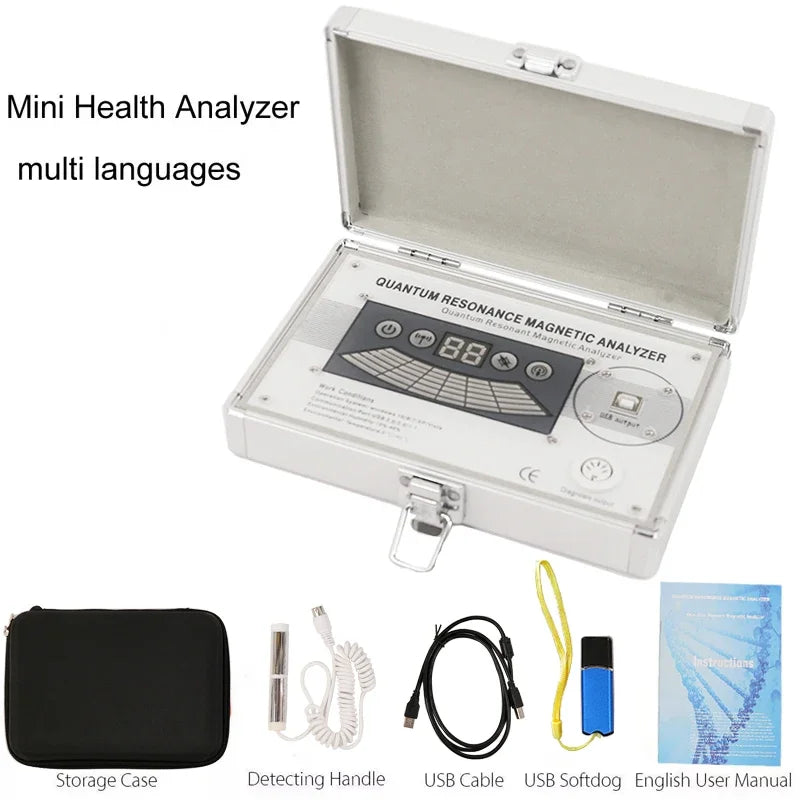 Body Health Analyzer 54 Checking Reports set Portable Testing Healthy Body Machine