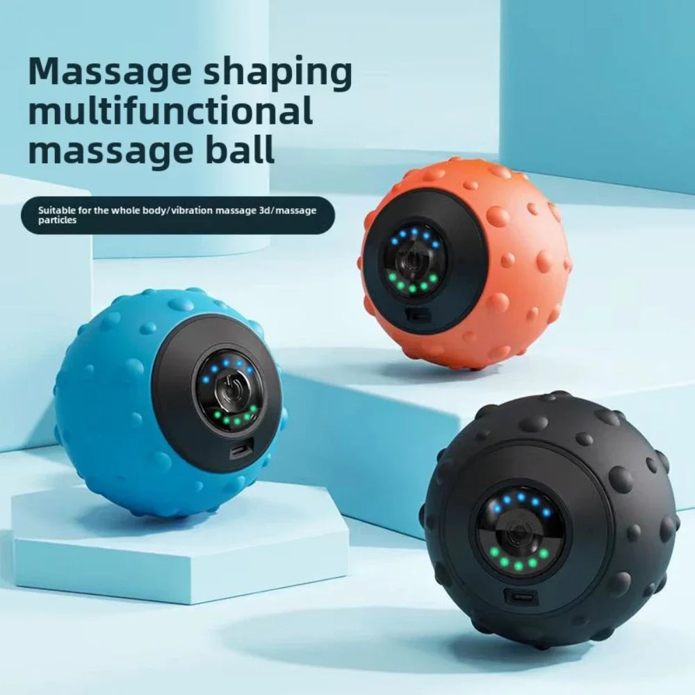 Vibrating Massage Ball Electric Fascia Ball for Foot and Back Muscle