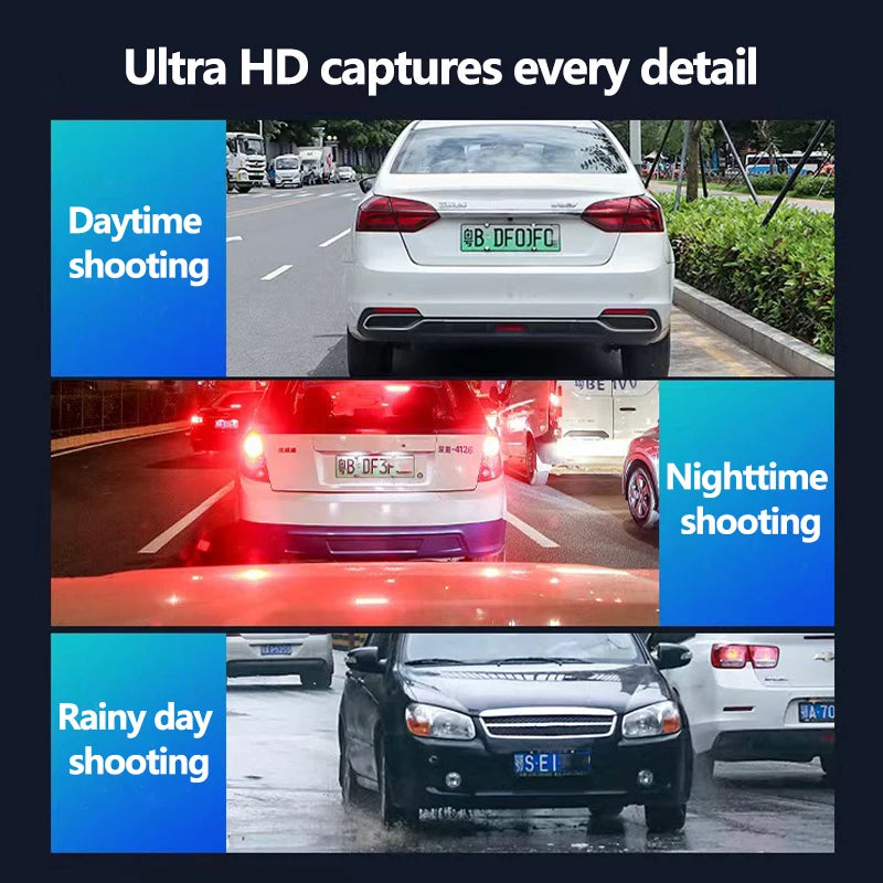 Dash Cam Video Recorders 4K WiFi Mini Front Camera