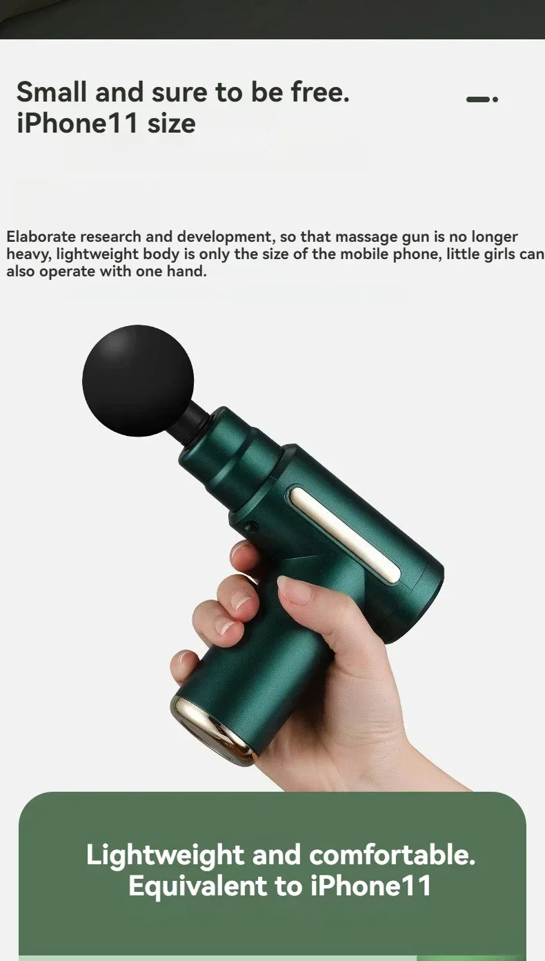 Mini Massage Gun Fascia Machine Muscle USB