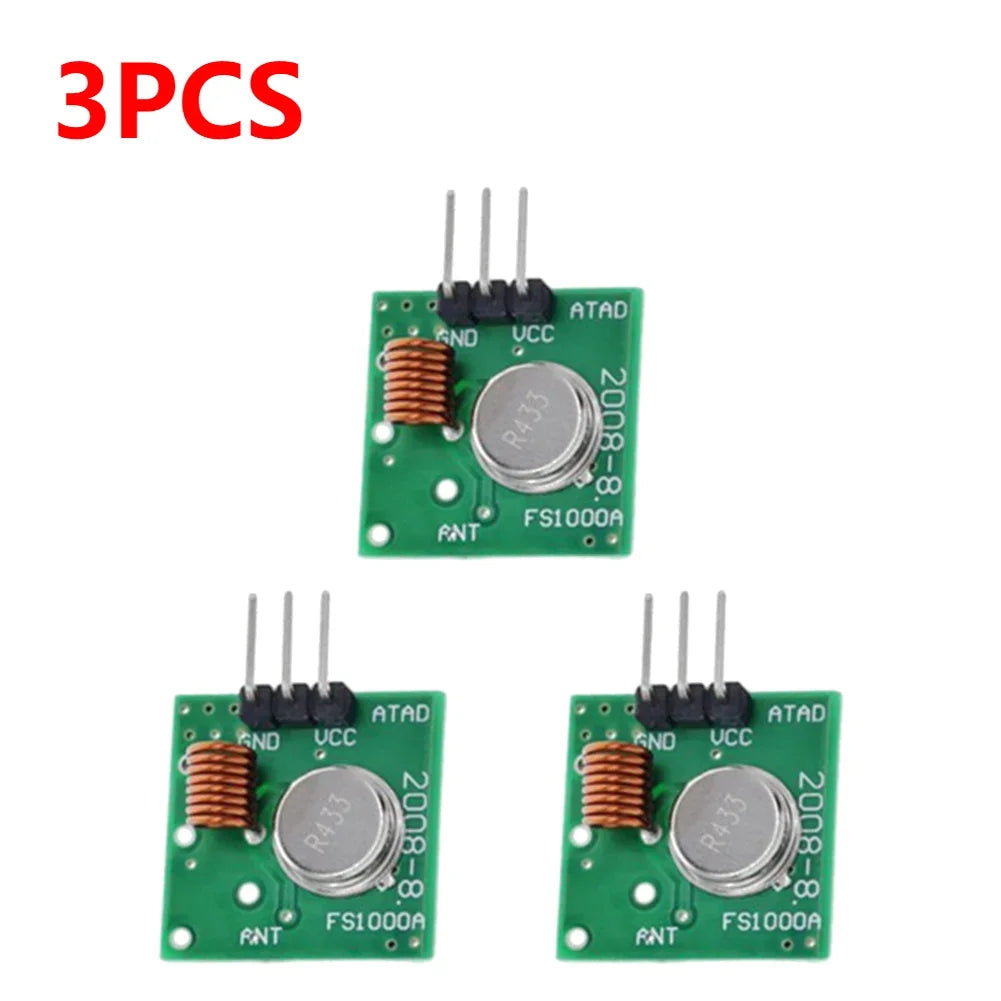 Transmitter Receiver Module 315/433MHz RF Wireless Remote