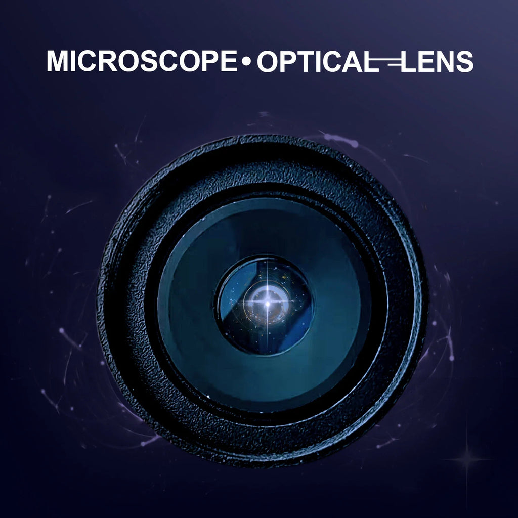 Microscope With 360° Adjustable Arm, 4K 48MP HDMI TYPE-C  0-150X Magnification