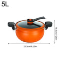 Cooking Pot Large Heavy Duty Cookware Kitchen Pots Cookware Nonstick Saucepan for Gas Ceramic Electric Stove Home Kitchen