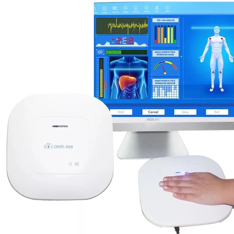 Body Analyzer Massager with 54 Reports – Portable Health Assessment Device