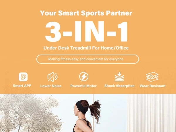 300lbs Treadmill for Home Treadmills Walking Pad LCD Digital Data Display