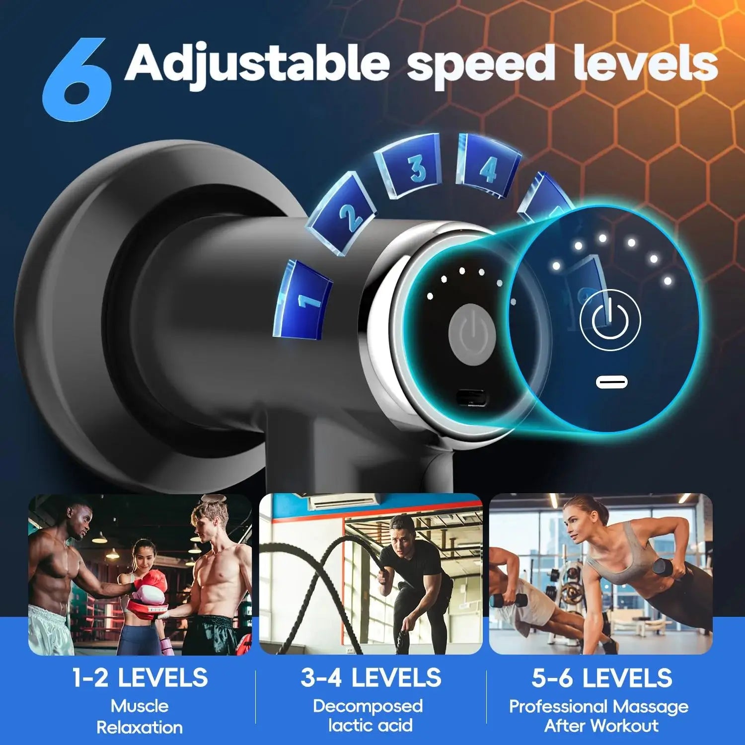Vibration massage Protable body shaping Deep Muscle Relaxation Fitness