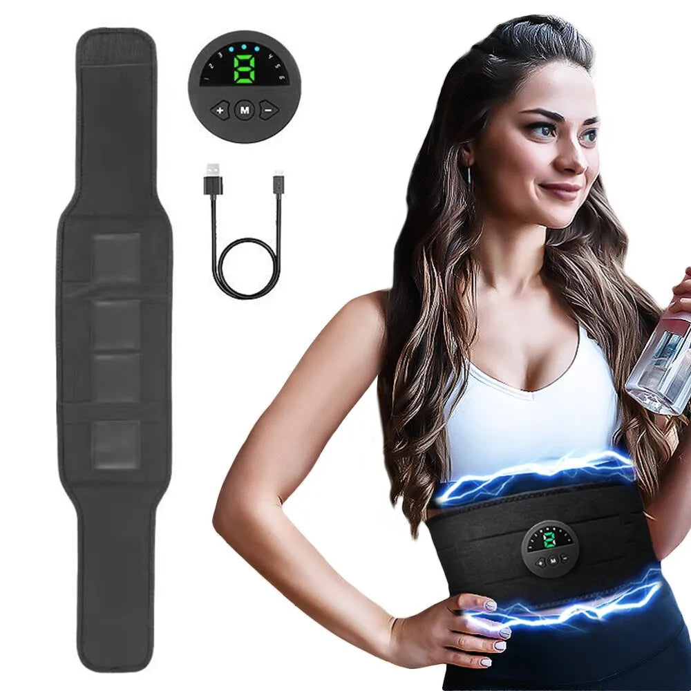 Muscle Massager EMS Abdominal Belt Electric Muscle Stimulation